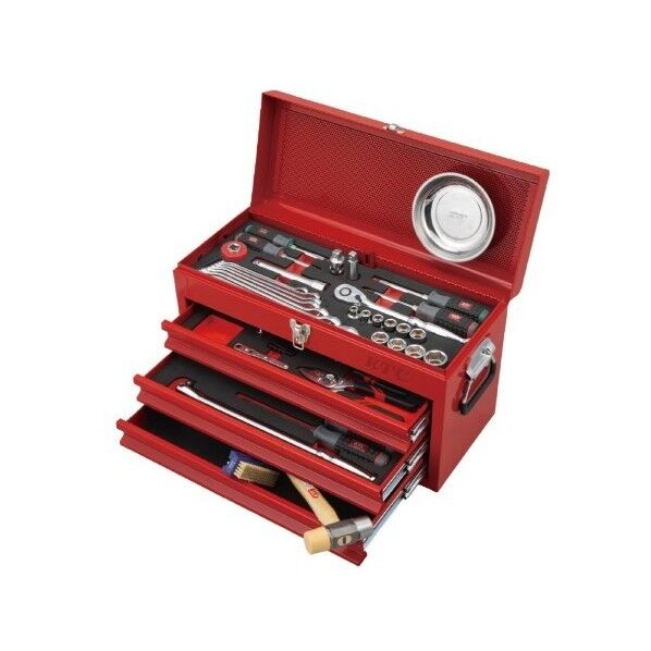 KTC 2025 SKセール 60点組 12.7sq スタンダード工具セット レッド