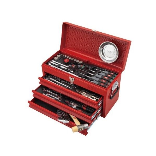 KTC 2025 SKセール 54点組 9.5sq インチサイズ工具セット レッド