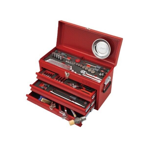 KTC 2025 SKセール 80点組 9.5sq スタンダード工具セット レッド