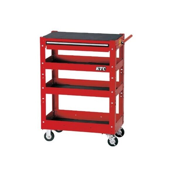 KTC 2025 SKセール ワゴン 4段1引出し レッド