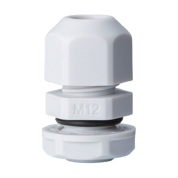 Mネジケーブルグランド 低価格タイプ ライトグレー RM12S-7S 1点