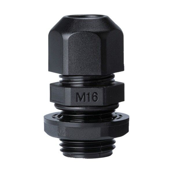 Mネジケーブルグランド 低価格タイプ ブラック RM16L-8B 1点