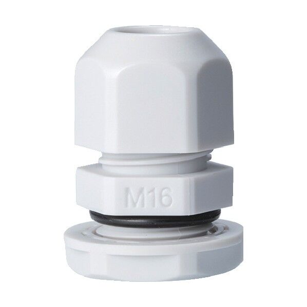 Mネジケーブルグランド 低価格タイプ ライトグレー RM16S-8S 1点