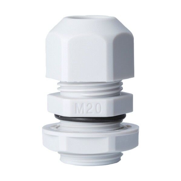 Mネジケーブルグランド 低価格タイプ ライトグレー RM20L-12S 1点