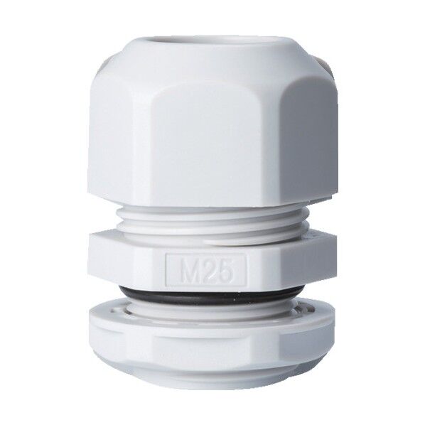 Mネジケーブルグランド 低価格タイプ ライトグレー RM25L-17S 1点