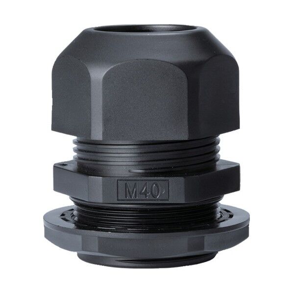 Mネジケーブルグランド 低価格タイプ ブラック RM40L-27B 1点