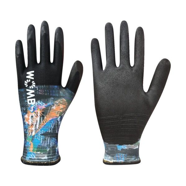 水性ポリウレタン背抜き手袋 WOMB-MF2 Collage L