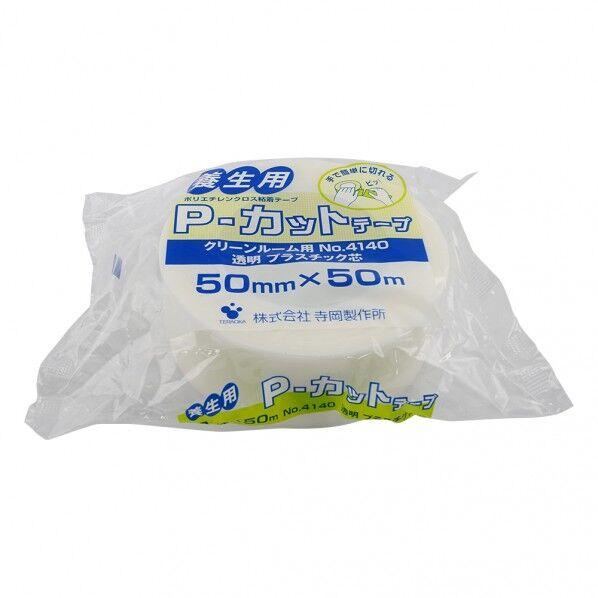 Pカットテープ プラ芯 透明 1-9211-02 1巻