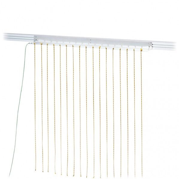 除電ロープ(ノレン) ノレン幅900mm×1m 1-9107-02 1個