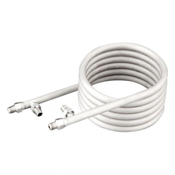 二重管式熱交換器(ステンレス) 1-8979-01 1