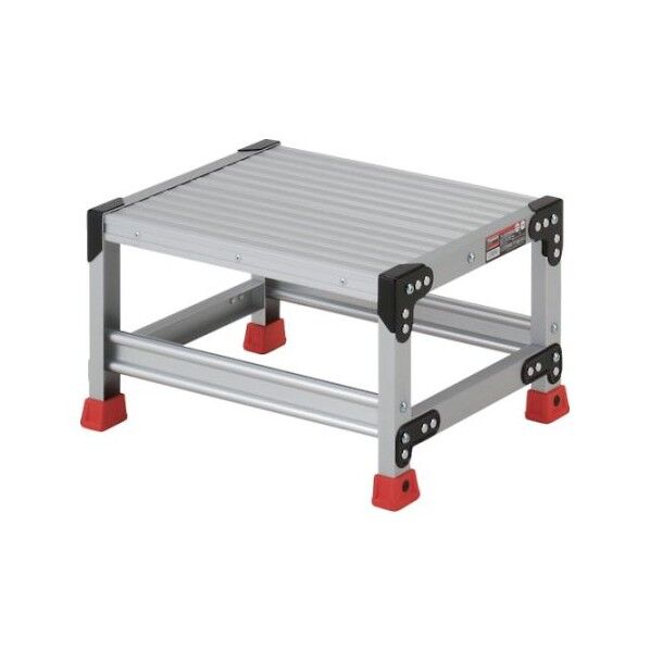 踏台(アルミ合金製)1段 500×406×300mm 1-9523-01 1