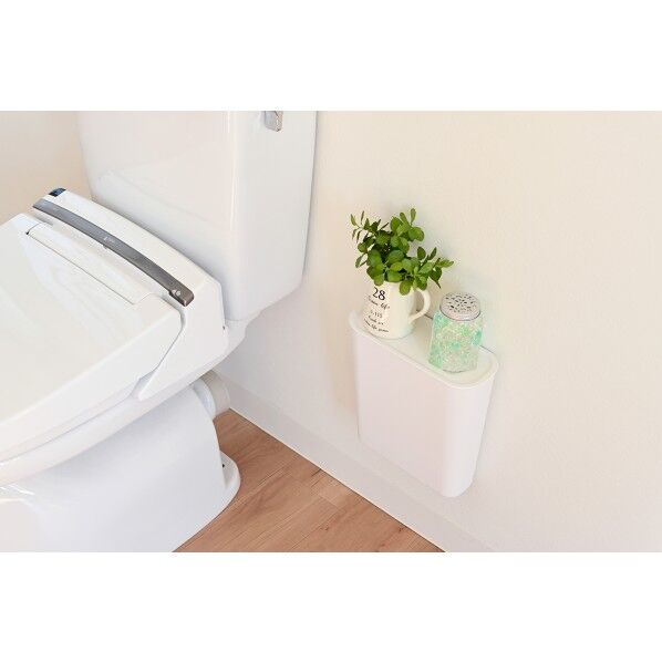 フィルフィット 棚付きホﾟケット WH