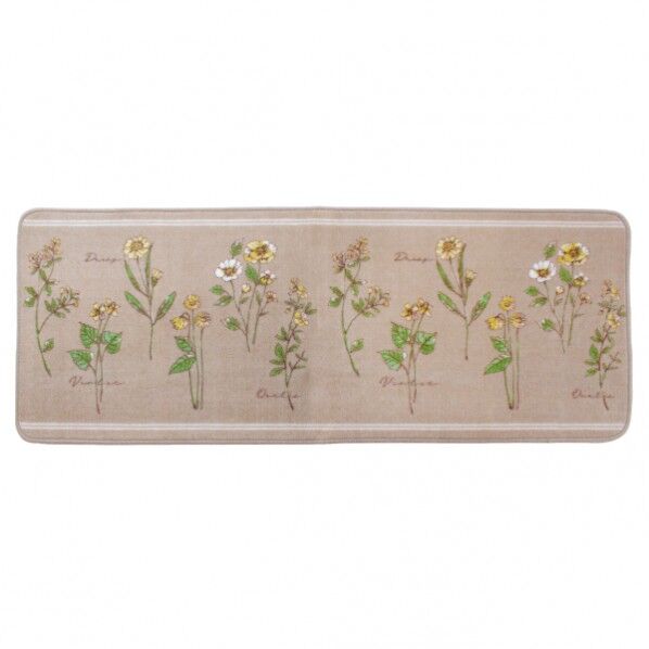 フルールシャンテ 45x120 キッチンマット BR