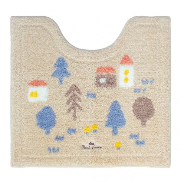 ナタルシーナリー 55x60 トイレマット BE