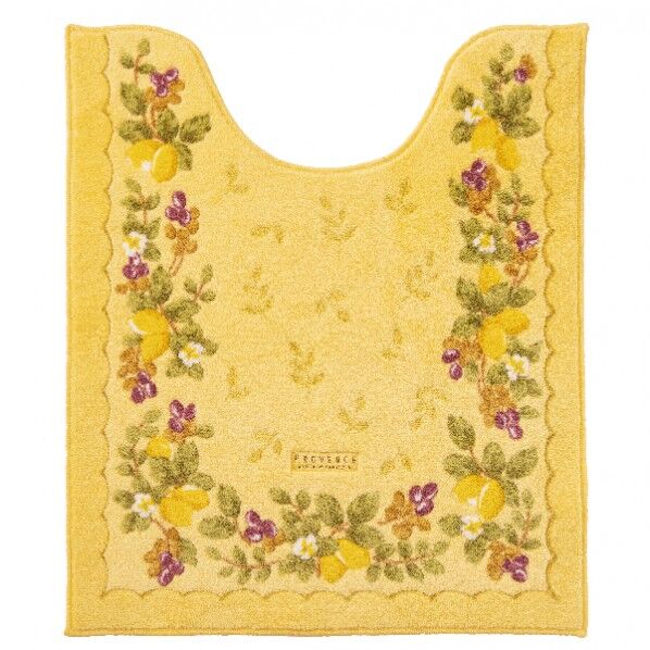 プロヴァンス シエル 75x63ロングトイレマット YE