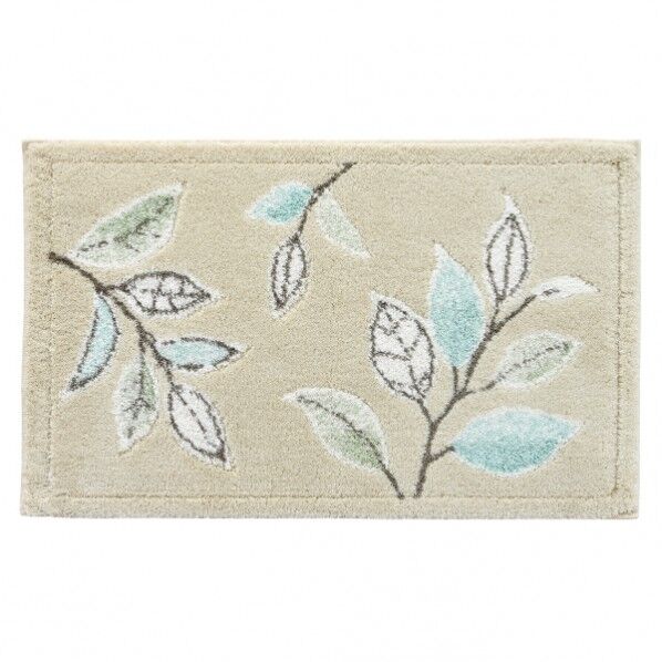 ステッチリーフ 吸着 45x75 玄関マット BE