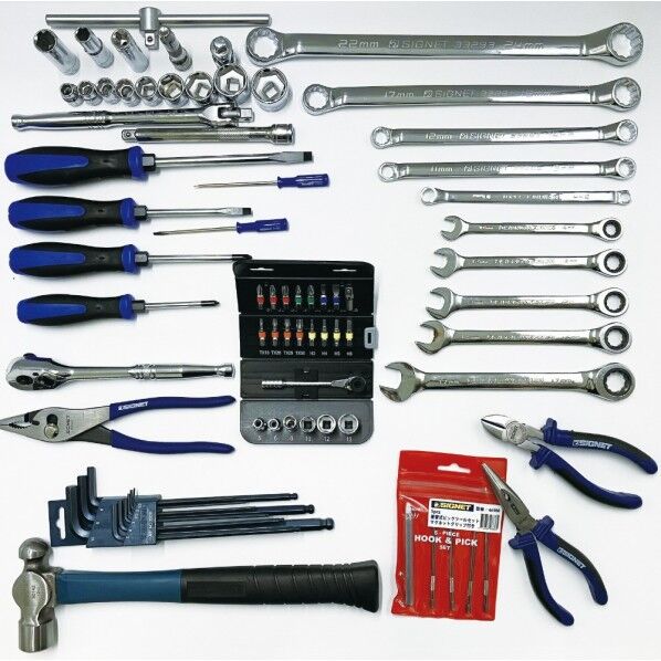 3/8SQスタンダードツールセット 工具のみ
