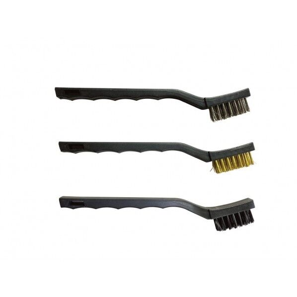 3種類の研磨用のワイヤーブラシセット