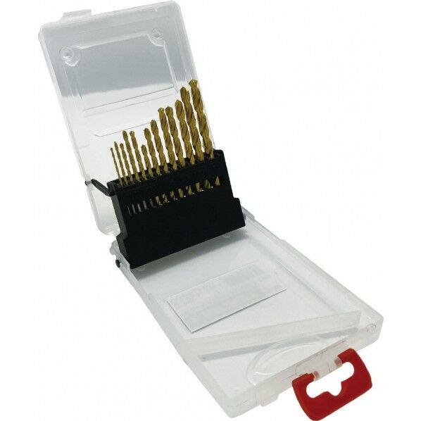 TiNコート HSSストレートドリルセット 13点