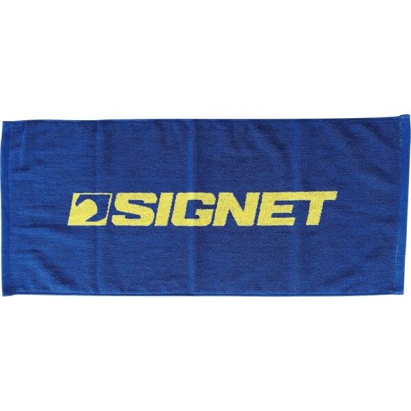 フェイスタオル 青色