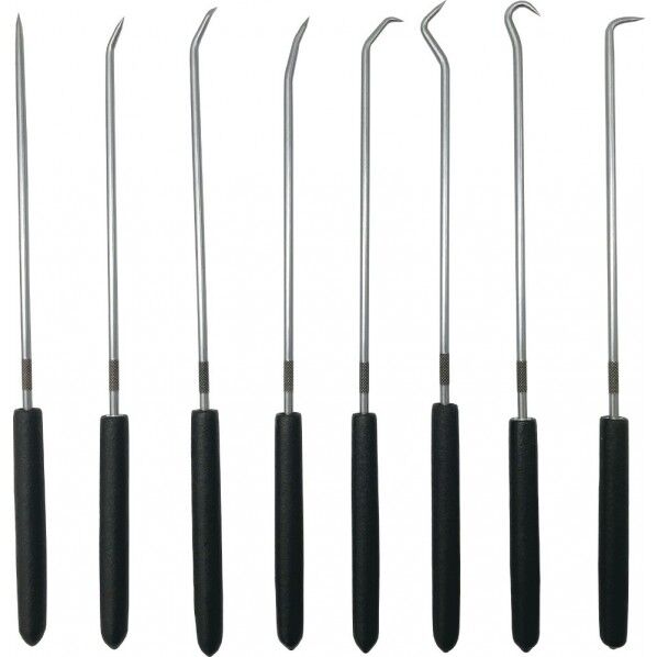 フック&ピックセット クッションクリップ付き 8点