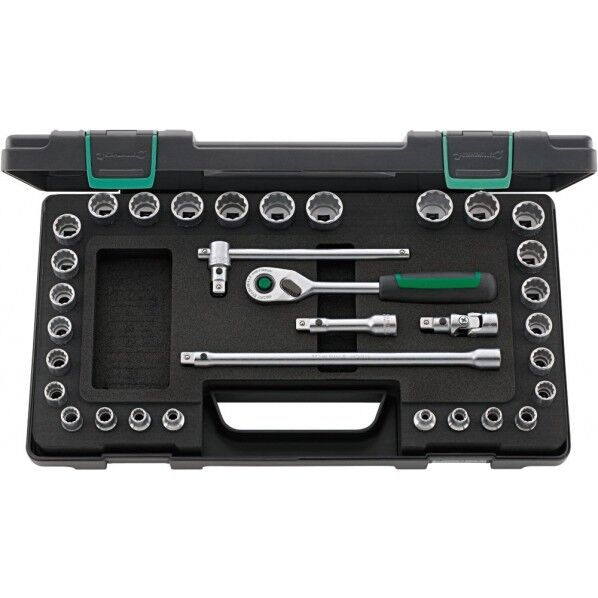 33点組 3/8SQソケットレンチセット ケース付