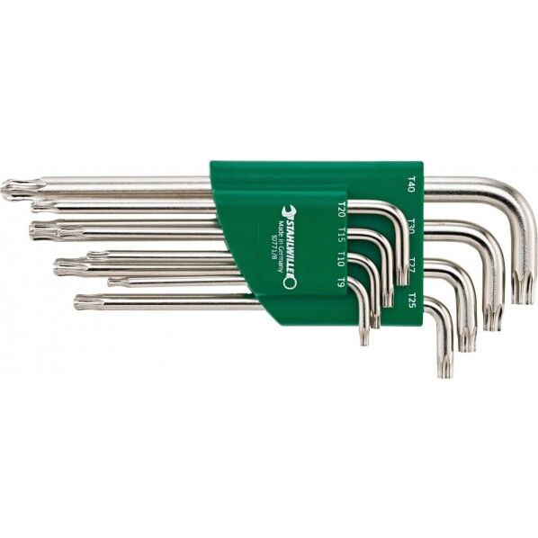 8本組 L型ロングヘクスローブレンチセット ホルダー付