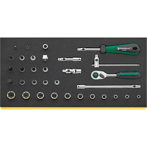 33点組 1/4SQラチェットソケットビットセット