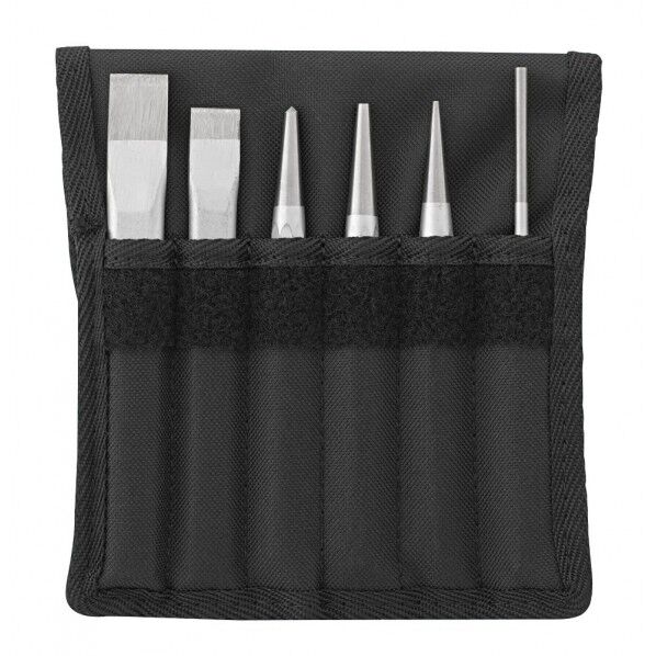STAHLWILLE スタビレー 6本組 ポンチタガネセット 収納ポーチ付 102-108/6 1個