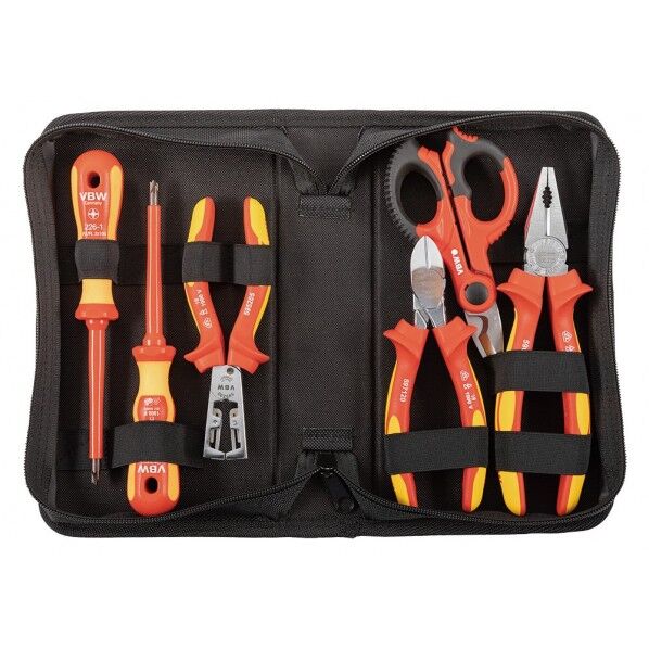 6点組 絶縁ツールセット 収納ポーチ付