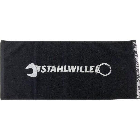 STAHLWILLE スタビレー フェイスタオル 340×780mm ブラック 9197-0123JP 1枚