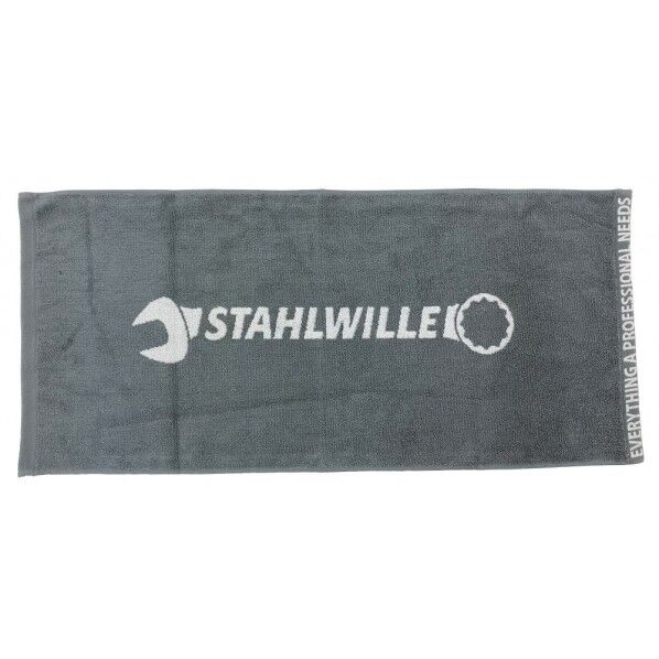 STAHLWILLE スタビレー フェイスタオル 340×780mm グレー 9197-0124JP 1枚