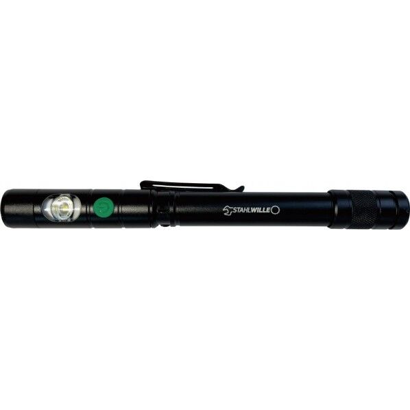 充電式LEDペンライト (トップライト)LM350 約2時間点灯 サイドライト付