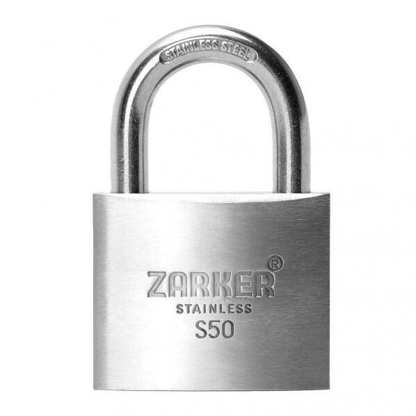 ZARKER(ザーカー) 防錆南京錠 50 X 15 X 76mm ブリスターパック入 S50 1個
