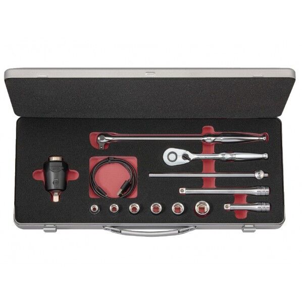 差込角差込角9.5SQ ソケットレンチセット トルクルモデル 12点組