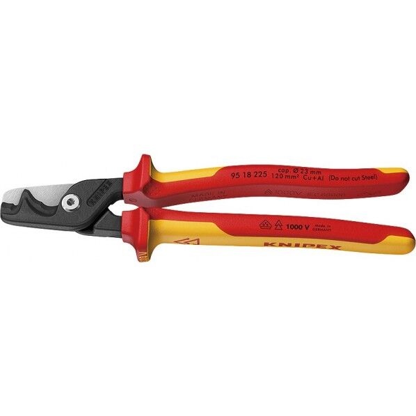 ステップカットXL 絶縁ケーブルカッター 225mm 9518-225 1点...