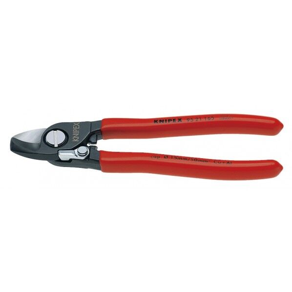 クニペックス ケーブルカッター バネ付 全長165mm 9521-165 1丁...