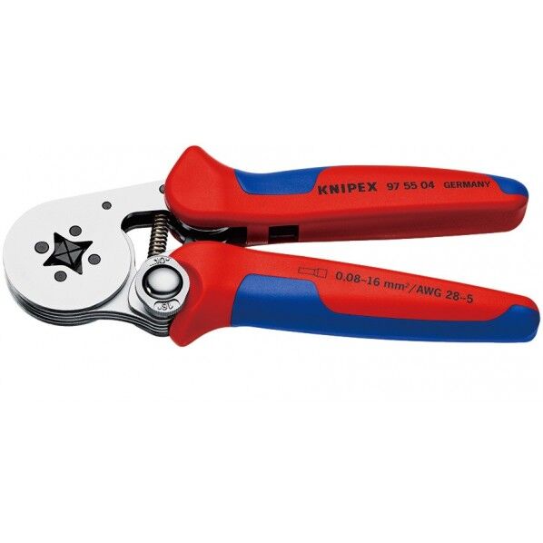 圧着ペンチ 4角クリンプ適用  全長180mm