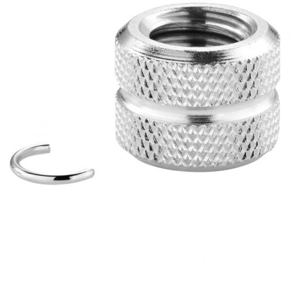 スペアローレットナット(スプリング付) 直径21 x 17mm