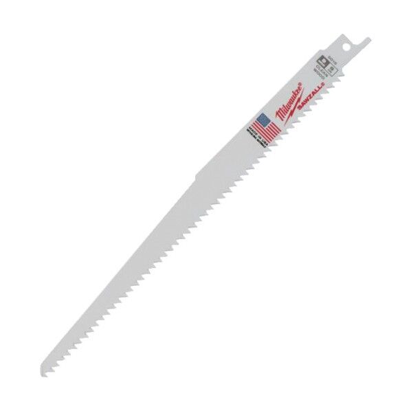WOOD 木工用レシプロソーブレード 6 TPI 229mm (5本パック) 48-00-5016 1個...