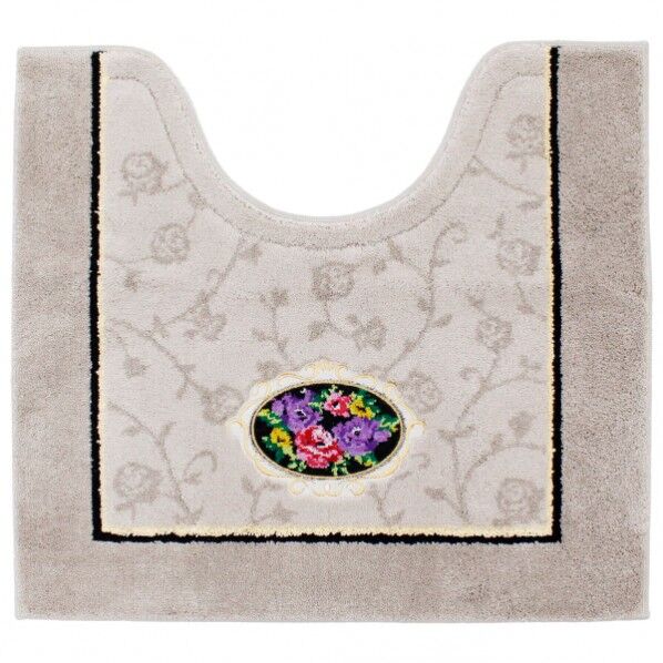 シェニールロゼ 60x63 トイレマット BE