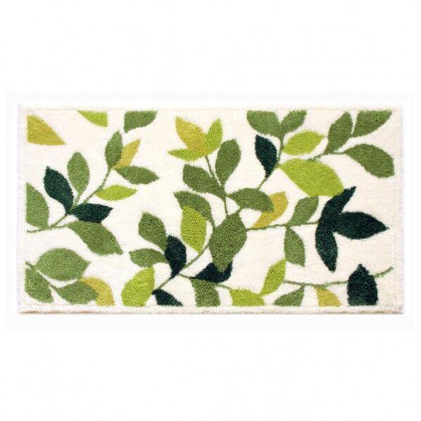 リーフグリーン2 60x110 玄関マット IV
