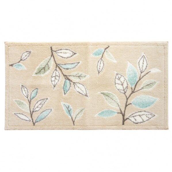 ステッチリーフ 吸着 60x110 玄関マット BE