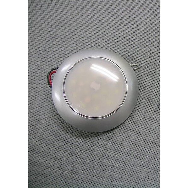 カーク産業 LED スリムライト ミニ丸 (シルバー) シルバー 0316-S/V 1個