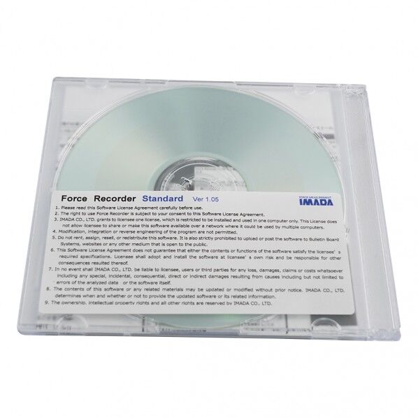 グラフ作成・編集ソフト　ＦｏｒｃｅＲｅｃｏｒｄｅｒ　スタンダード 2-1431-15 1