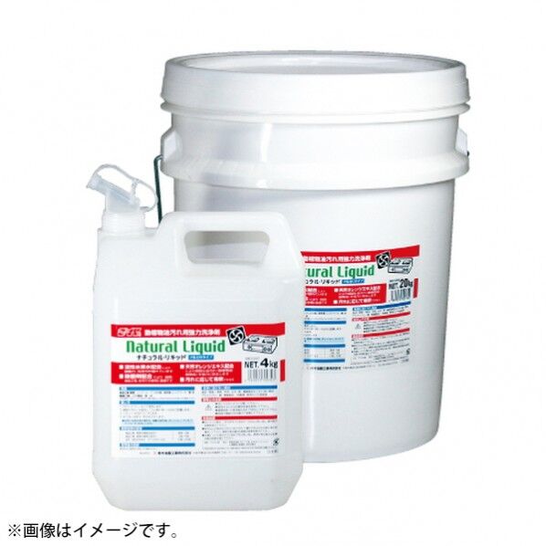 鈴木油脂工業 ナチュラルリキッドアルカリ性 4kg S-2447 1個