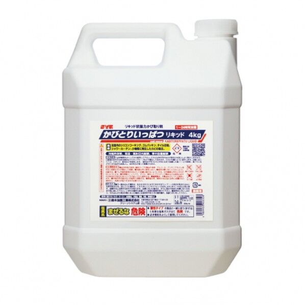 鈴木油脂工業 かびとりいっぱつリキッド4kg S-2472 1個
