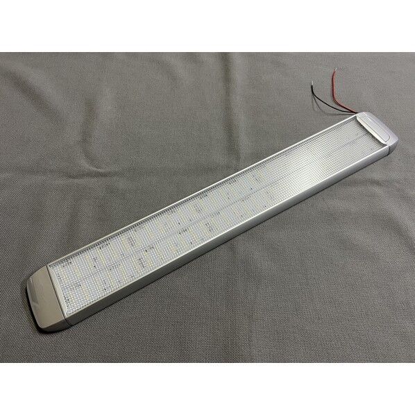 カーク産業 LEDライト60cm(スイッチ付/ホワイト) 607×93×H15mm ホワイト 0336-T 1個