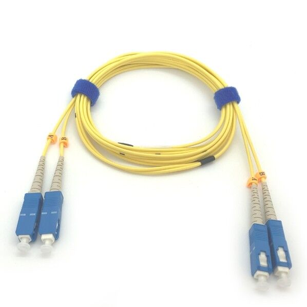 光昭 両端SCコネクタ付光パッチコード 黄色 HKB-SCSC1-02L 2m