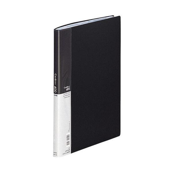 LIHIT LAB. 名刺ホルダー Card EX・S 220×17×306mm 黒 A945.BLACK 1点